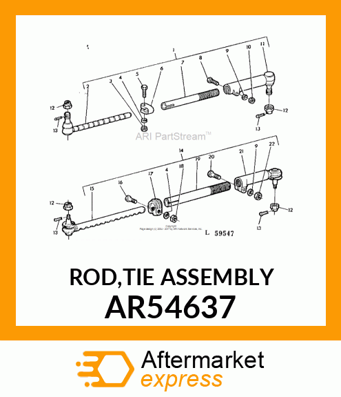 ROD,TIE ASSEMBLY AR54637