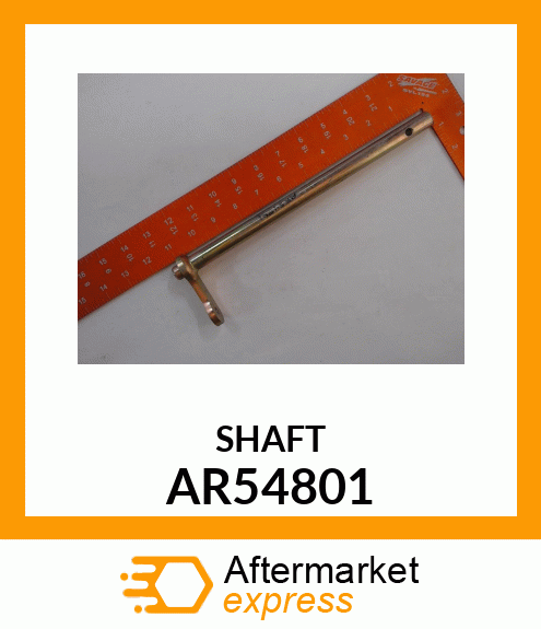 SHAFT,SCV LEVER W/PLATE AR54801