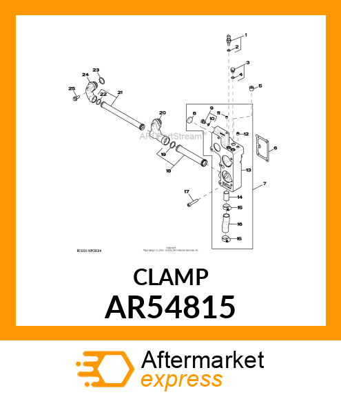 CLAMP,HOSE AR54815