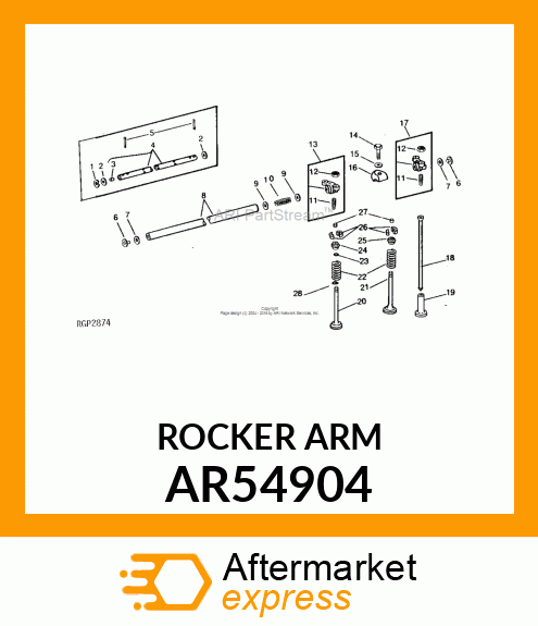 ARM, ROCKER AR54904