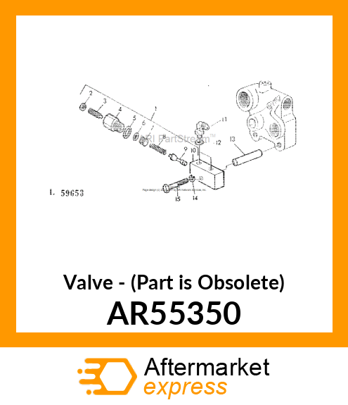 Valve - (Part is Obsolete) AR55350
