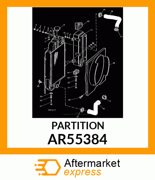 Partition AR55384