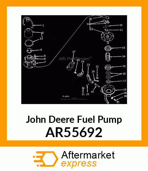 PUMP,FUEL AR55692