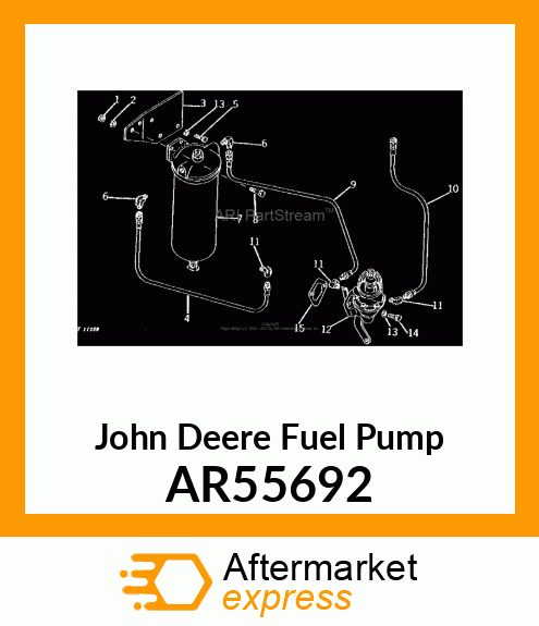 PUMP,FUEL AR55692