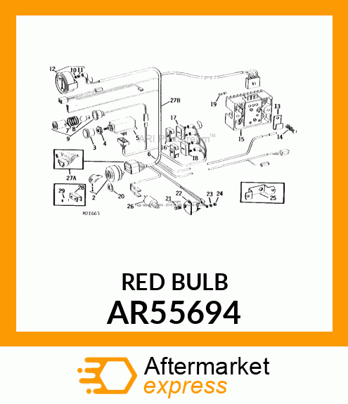 BULB,LAMP AR55694