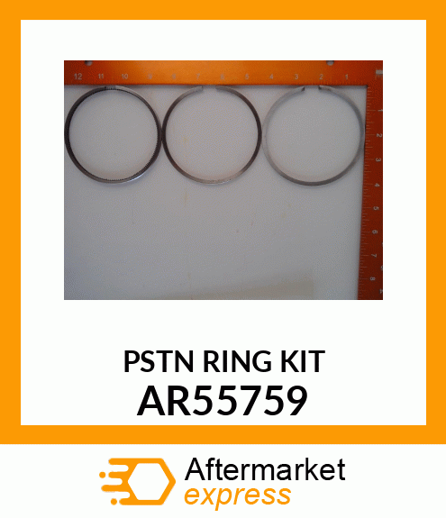 SET, PISTON RING /4.02 BORE/ AR55759