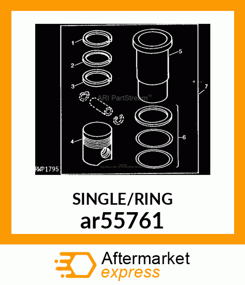 SET,PISTON RING ar55761