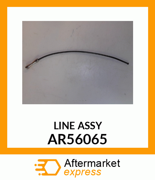 OIL LINE, STRG MOTOR DRAIN AR56065