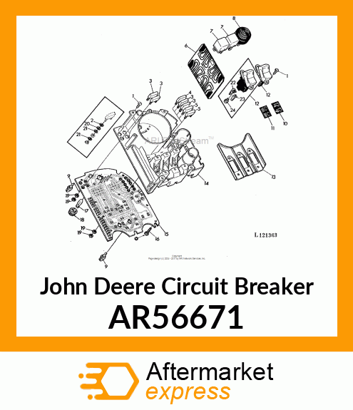 BREAKER,CIRCUIT AR56671