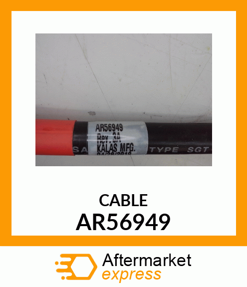 Battery Cable, 30 Series Row AR56949