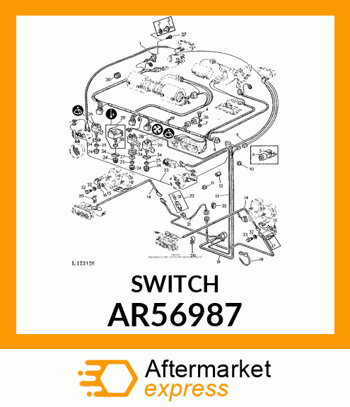 SWITCH, DOME LAMP AR56987