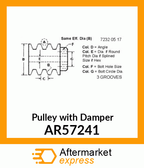 DAMPER ASSEMBLY AR57241