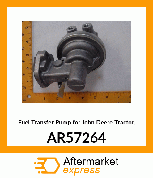 PUMP, FUEL, WITH PACKING AR57264