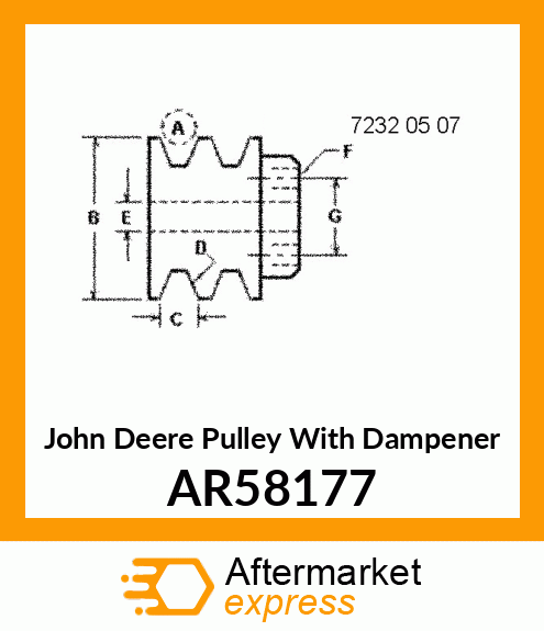 DAMPER ASSEMBLY AR58177