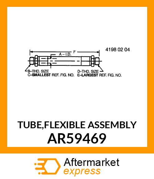 TUBE,FLEXIBLE ASSEMBLY AR59469