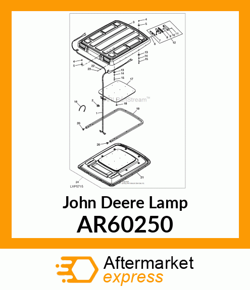LAMP, WARNING AR60250