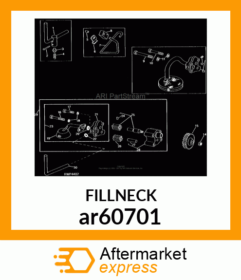 INTAKE,OIL PUMP,WITH SCREEN ar60701