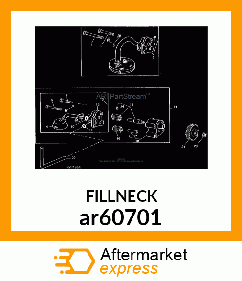 INTAKE,OIL PUMP,WITH SCREEN ar60701