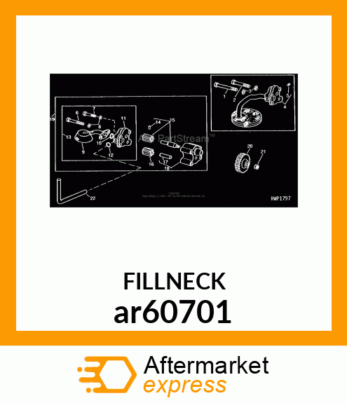 INTAKE,OIL PUMP,WITH SCREEN ar60701