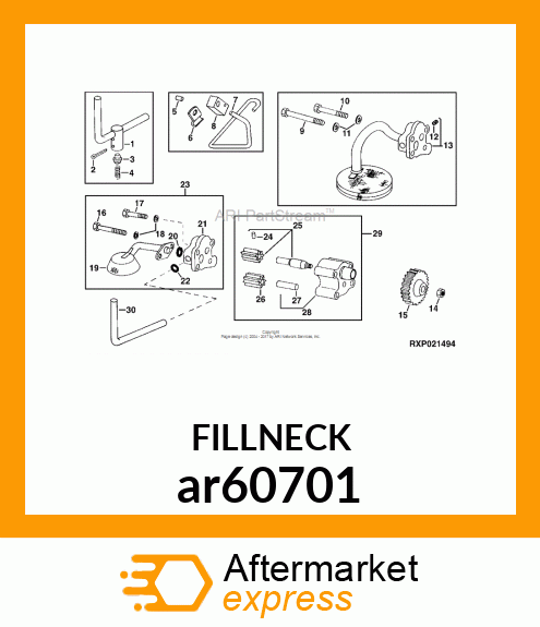 INTAKE,OIL PUMP,WITH SCREEN ar60701