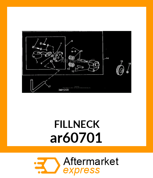 INTAKE,OIL PUMP,WITH SCREEN ar60701