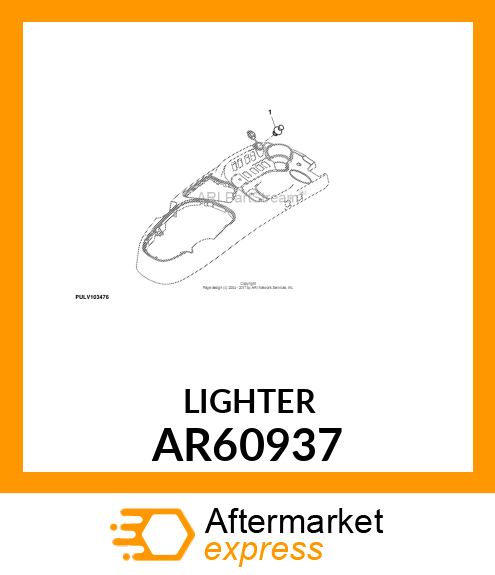 ELECTRICAL LIGHTER, ELEMENT,CIGAR , AR60937