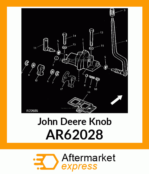 KNOB AR62028