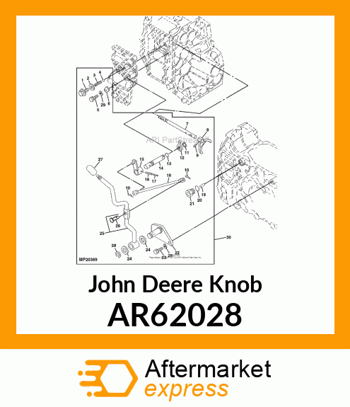 KNOB AR62028