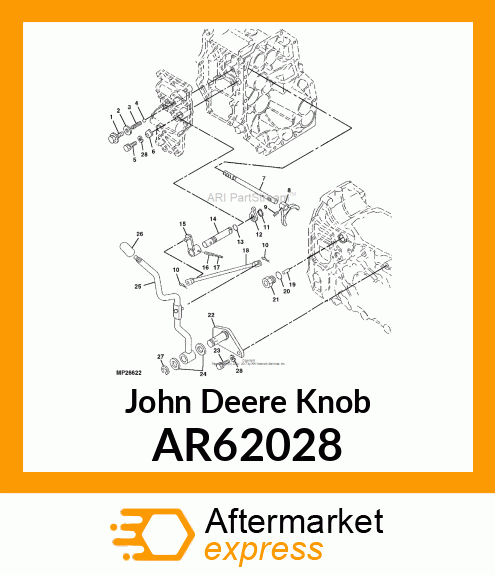 KNOB AR62028