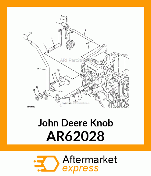 KNOB AR62028