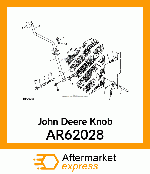 KNOB AR62028