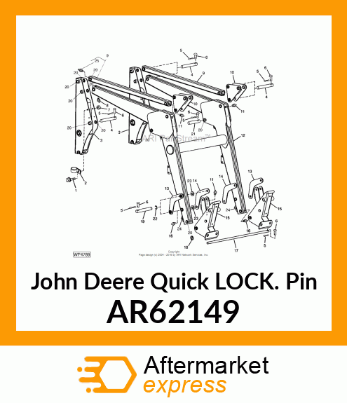 QUICK LOCK PIN AR62149