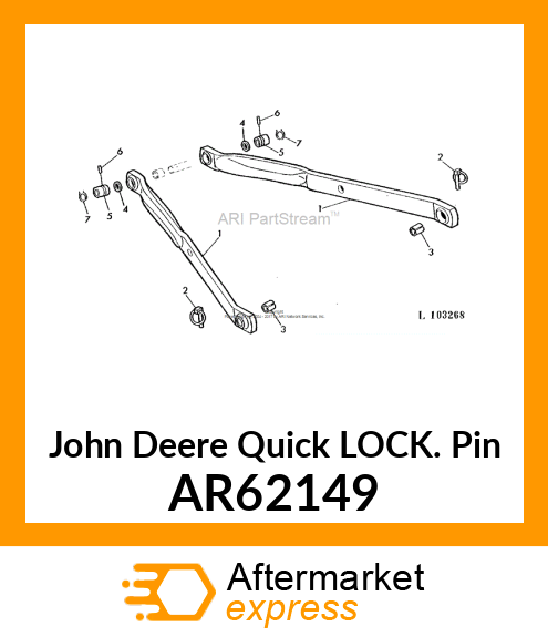 QUICK LOCK PIN AR62149