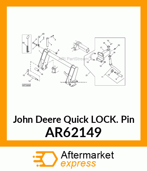 QUICK LOCK PIN AR62149