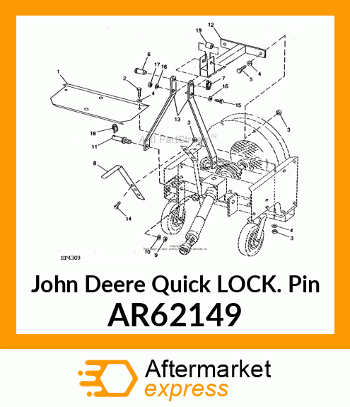 QUICK LOCK PIN AR62149