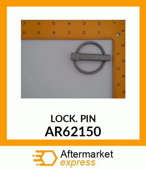 PIN,QUICK LOCK AR62150