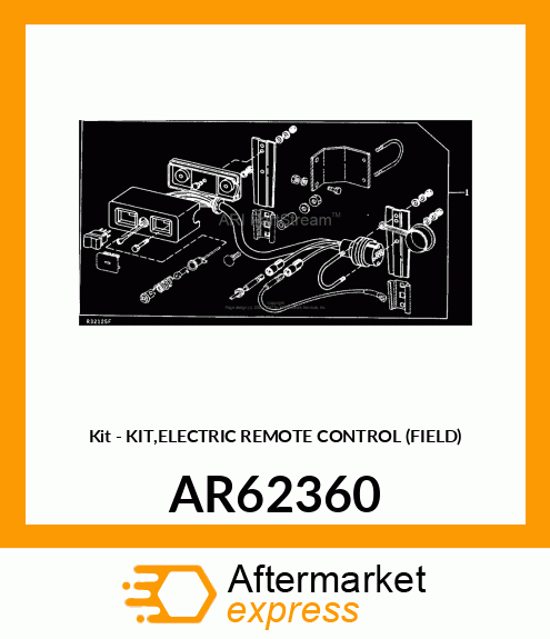 Kit - KIT,ELECTRIC REMOTE CONTROL (FIELD) AR62360