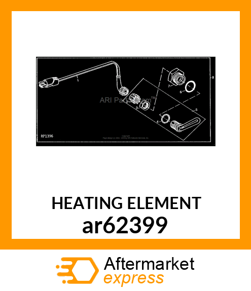 HEATING ELEMENT ar62399