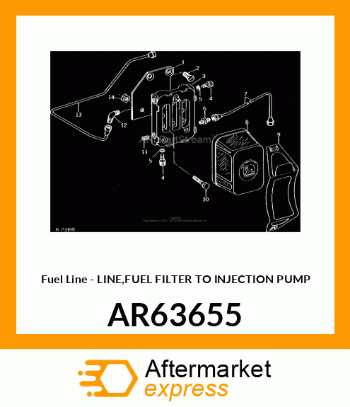 Fuel Line AR63655