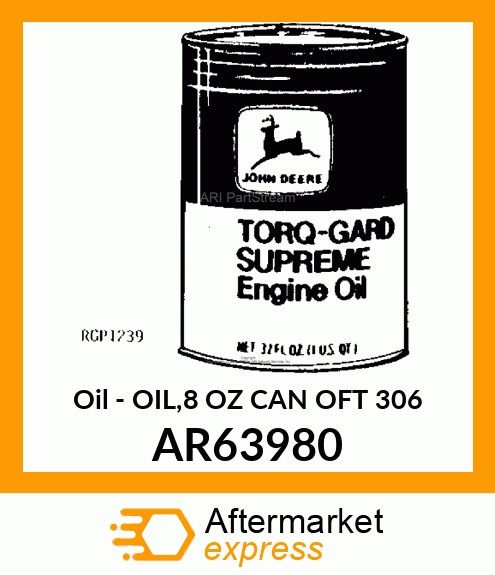 Oil - OIL,8 OZ CAN OFT 306 AR63980