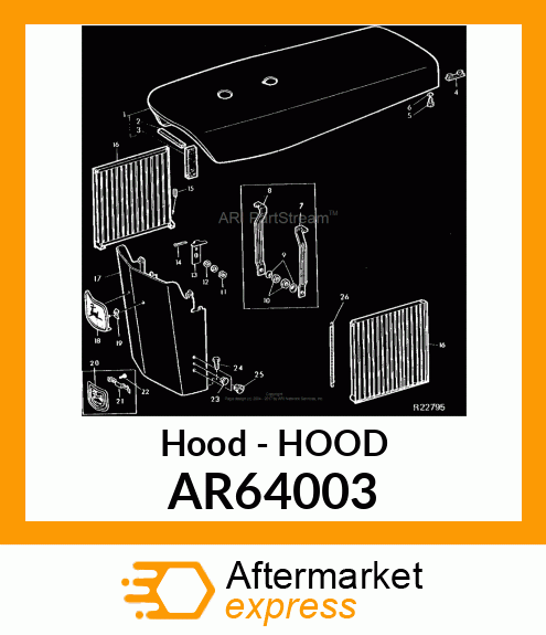 Hood - HOOD AR64003