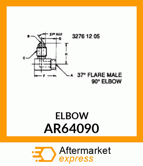 ELBOW,SPECIAL AR64090