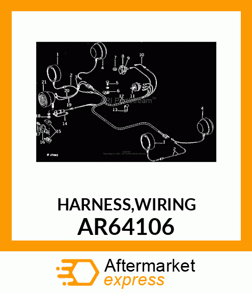 HARNESS,WIRING AR64106