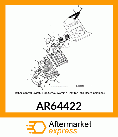 TURN SIGNAL CONTROLLER AR64422