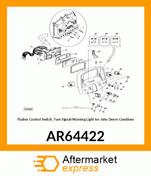 TURN SIGNAL CONTROLLER AR64422