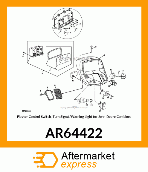 TURN SIGNAL CONTROLLER AR64422