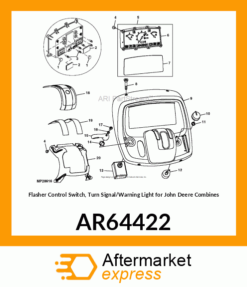 TURN SIGNAL CONTROLLER AR64422