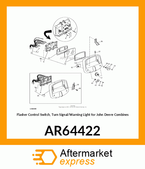 TURN SIGNAL CONTROLLER AR64422