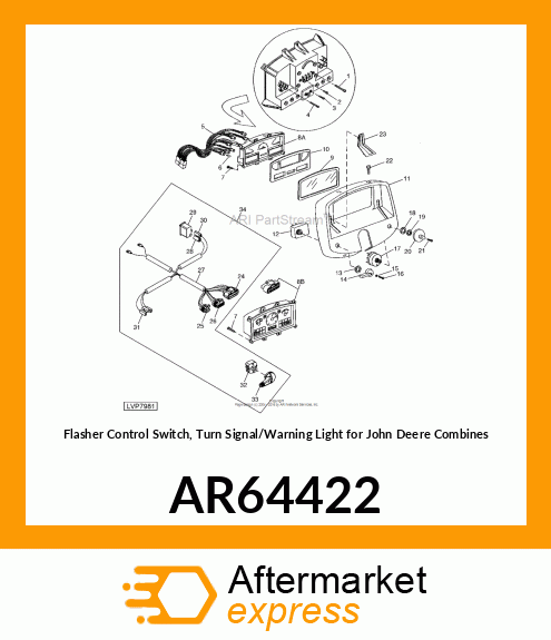 TURN SIGNAL CONTROLLER AR64422