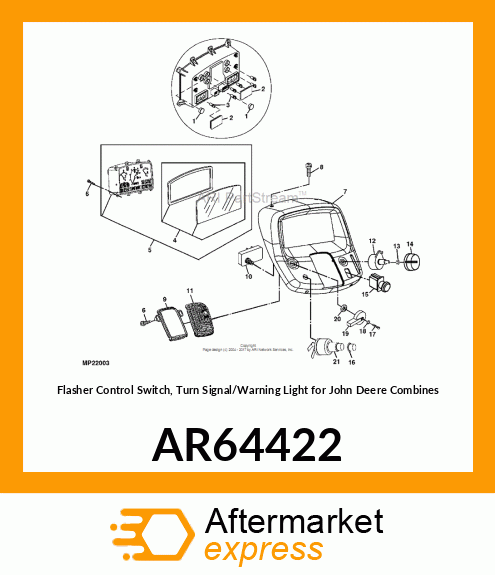 TURN SIGNAL CONTROLLER AR64422